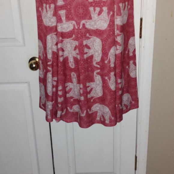 Lily by Firmiana Elephant Batik Print Fit and Flare Dress NWOT - Picture 2 of 7